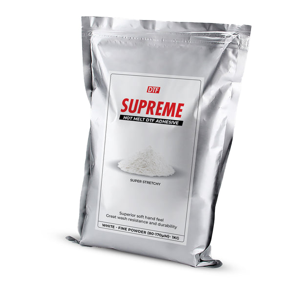 DTF Adhesive Powder - Premium - Super Stretchy